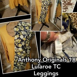 Lularoe TC Leggings and Antthony Tunic